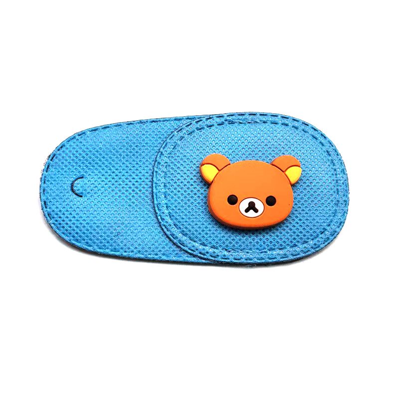 פרצוף דובי חום כחול