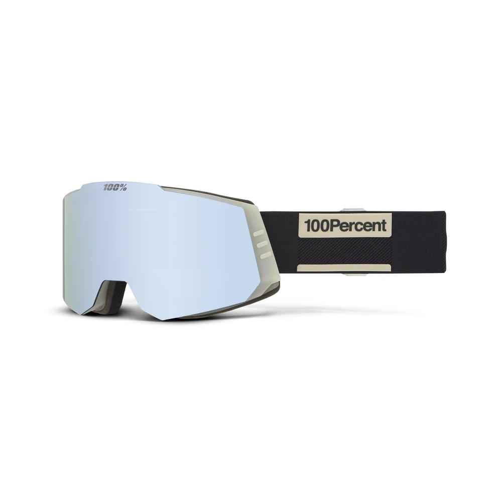 SNOWCRAFT Goggle Snow Slick/HiPER® White Mirror w/ Bonus HiPER® Blue Flash Mirror 51001-00015