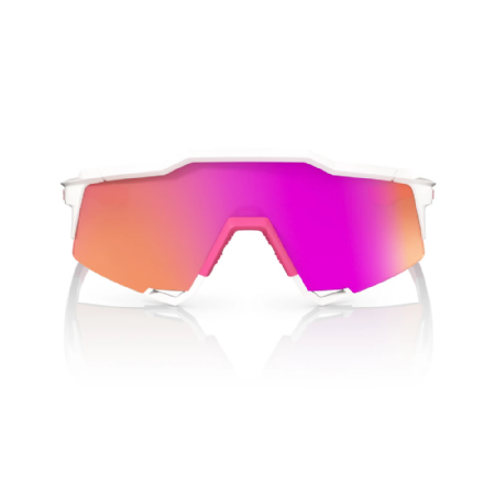   60007-00044 SPEEDCRAFT® Matte White/Pink HiPER® Vital Pink Mirror Lens 