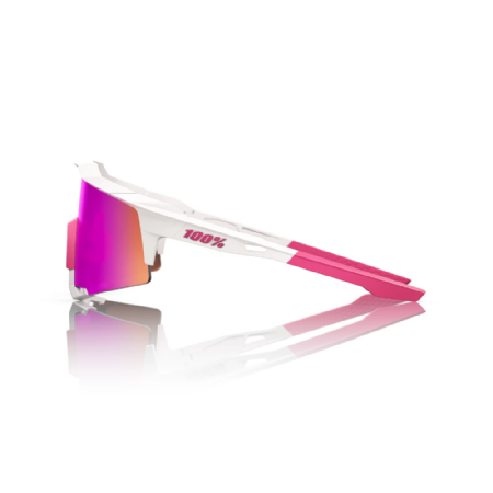 SPEEDCRAFT® Matte White/Pink HiPER® Vital Pink Mirror Lens 