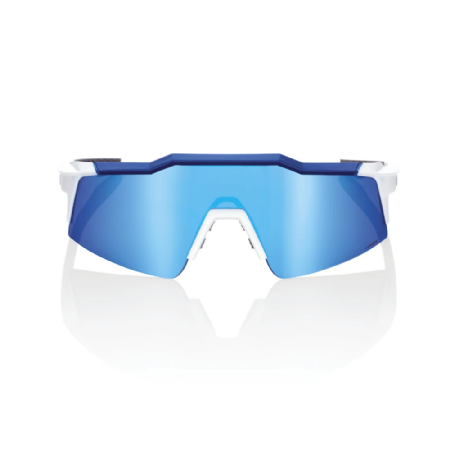 SPEEDCRAFT® SL Matte White/Metallic BlueHiPER® Blue Multilayer Mirror Lens 60008-00003