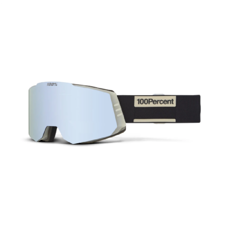 SNOWCRAFT Goggle Snow Slick/HiPER® White Mirror w/ Bonus HiPER® Blue Flash Mirror 51001-00015