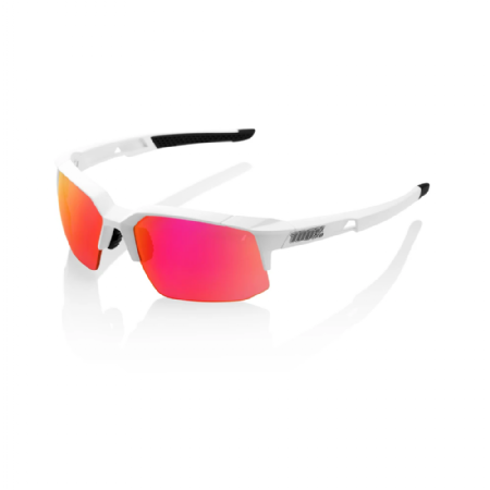 SPEEDCOUPE® Soft Tact Off White Purple Multilayer Mirror Lens + Clear Lens Included
